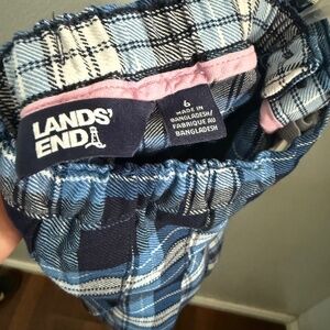 Lands end uniform skirt